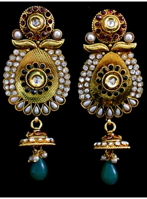 Polki Earrings